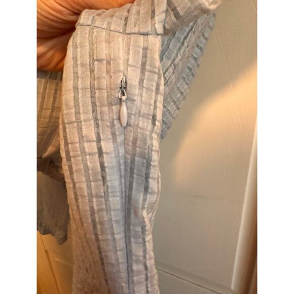 Rebecca Taylor Puff-Sleeve Bubble-Hem Dress Size 8 - Picture 7 of 10